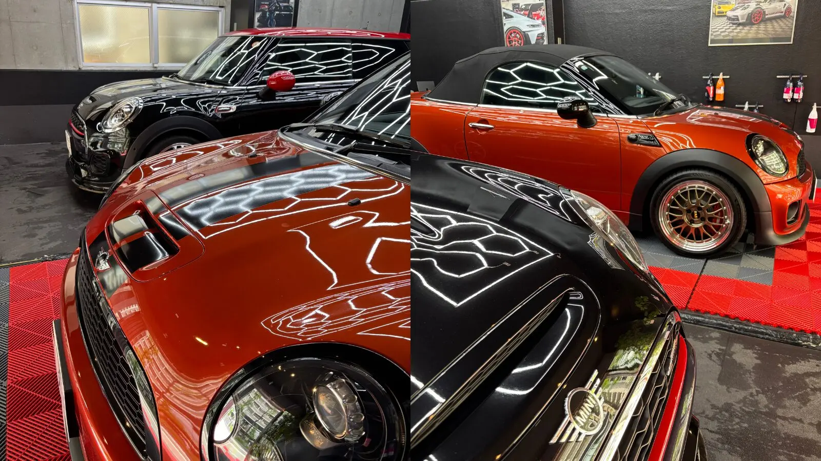 横浜市青葉区】MINI JCWのメンテナンス洗車｜GYEON CUREで撥水性能を復活