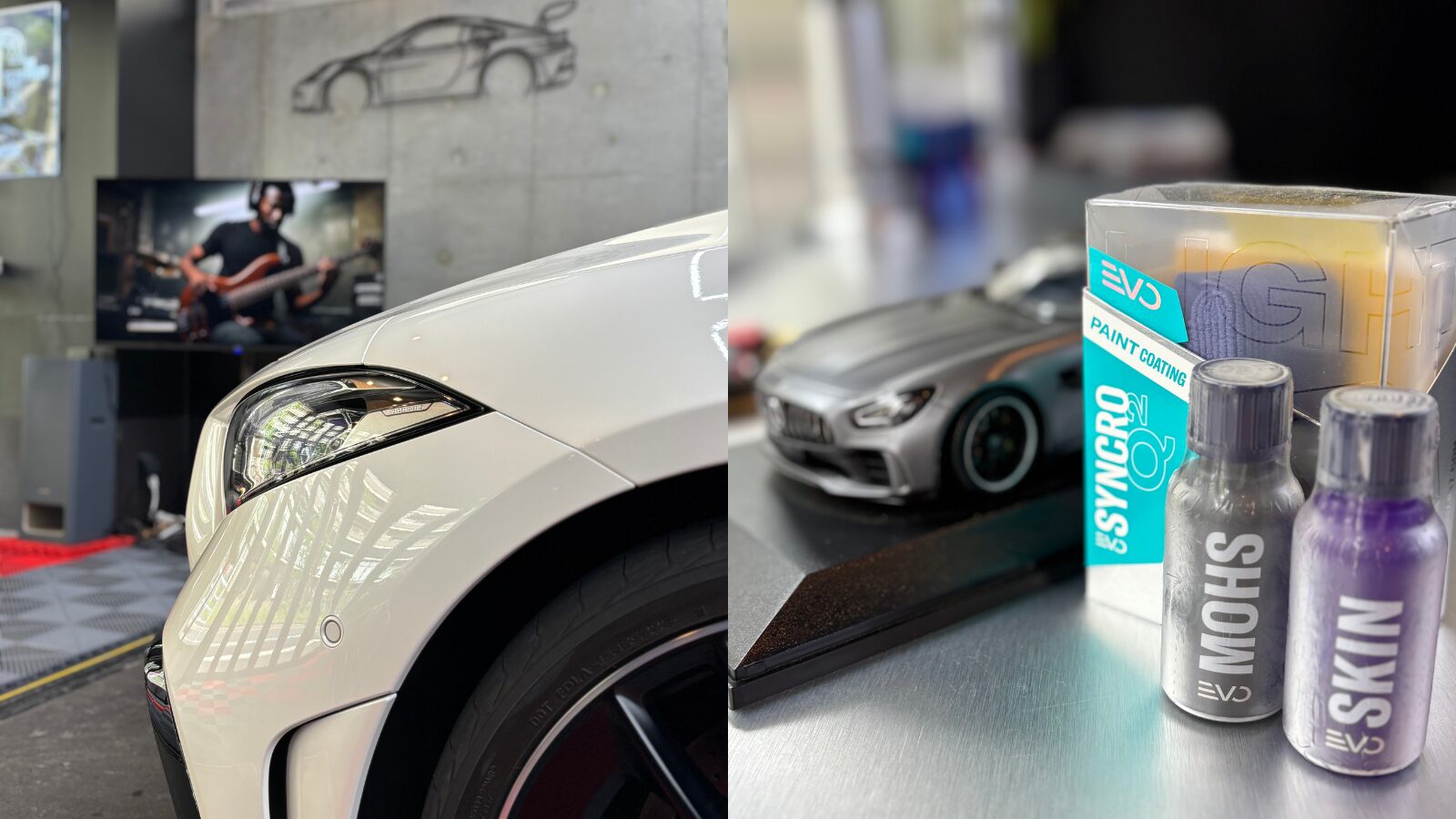 【施工事例】メルセデスAMG CLS53｜GYEON Q2 SYNCRO Evoで極上の艶と撥水性能を実現