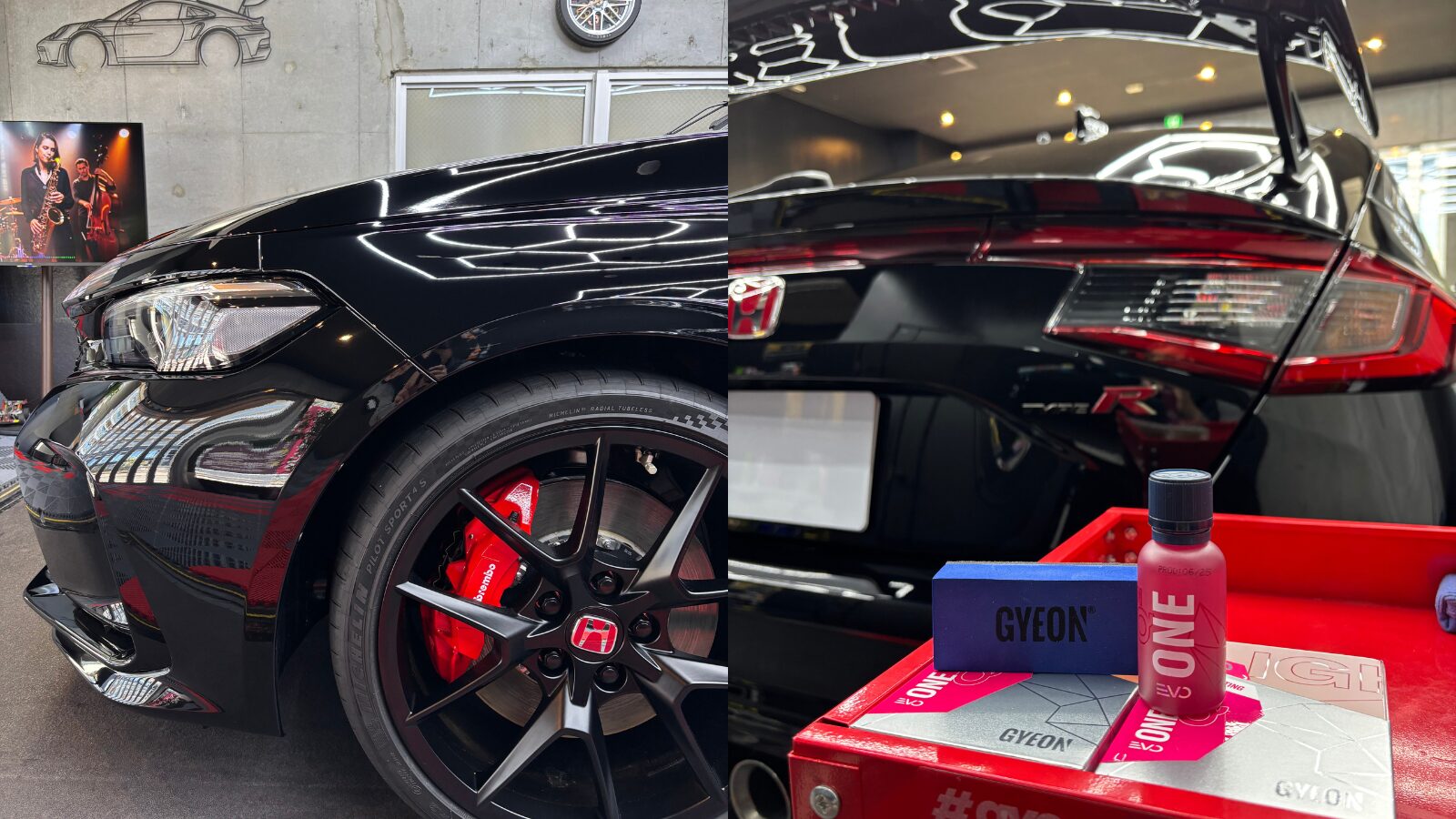 【施工実績】HONDA CIVIC Type-R セラミックコーティング|TMD Store Detaling Studio
